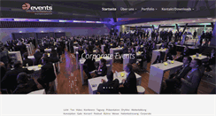 Desktop Screenshot of eventsgmbh.de